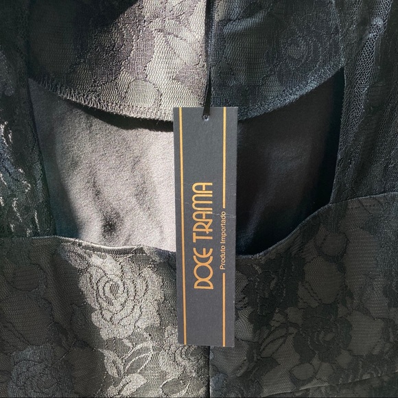 Imported Black Dress - Picture 3 of 4